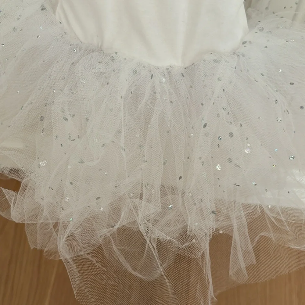 Little Girls Sparkle Dot Tank Tutu Dress